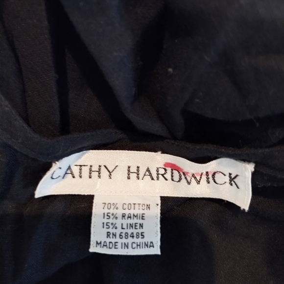 Cathy Hardwick black sheer dress - Picture 4 of 4